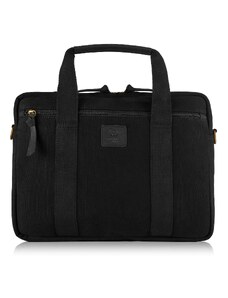 Torba na laptopa czarna z uchwytem na walizkę paolo peruzzi t-31-bl