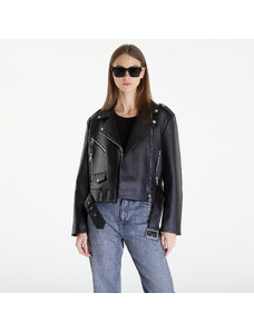 Kurtka damska Calvin Klein Jeans Classic Faux Leather Black