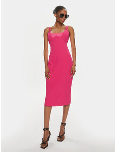 Versace Jeans Couture Sukienka codzienna 76HAO919 Różowy Slim Fit