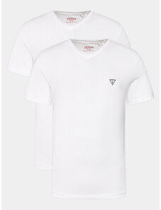 Guess Komplet 2 t-shirtów U97G03 K6YW1 Biały Regular Fit