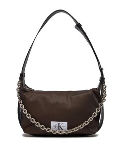 Torebka Calvin Klein Jeans Nylon Chain Shoulder Bag22 K60K611225 Dark Chestnut Iridescent 01I