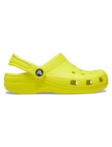 Crocs Klapki Classic Kids Clog T 206990 Żółty
