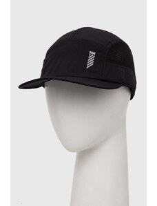 Helly Hansen czapka z daszkiem kolor czarny z nadrukiem 67546