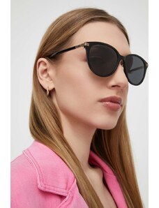 Gucci okulary przeciwsłoneczne damskie kolor czarny GG1452SK
