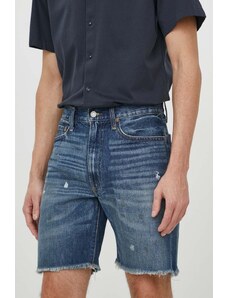 Polo Ralph Lauren szorty jeansowe męskie kolor niebieski 710931912