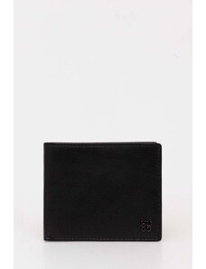 HUGO portfel skórzany męski kolor czarny 50511317