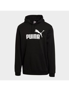 Puma Bluza Z Kapturem Ess Big Logo Hoodie Tr Męskie Ubrania Bluzy 58668801 Czarny