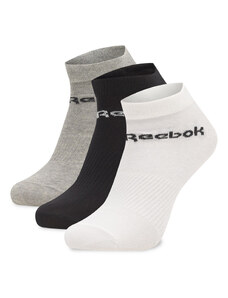 Zestaw 6 par niskich skarpet unisex Reebok Act Core Inside Sock GH8165 Biały