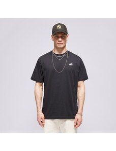 New Balance T-Shirt Small Logo Męskie Odzież Koszulki MT41509BK Czarny