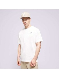 New Balance T-Shirt Small Logo Męskie Odzież Koszulki MT41509WT Biały