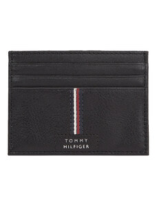 Etui na karty kredytowe Tommy Hilfiger Th Premium Leather Cc Holder AM0AM12186 Black BDS