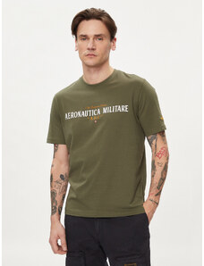 Aeronautica Militare T-Shirt 241TS2218J641 Khaki Regular Fit
