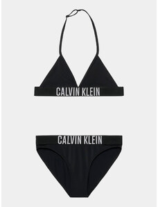 Calvin Klein Swimwear Strój kąpielowy KY0KY00054 Czarny