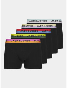 Jack&Jones Komplet 5 par bokserek 12250337 Czarny