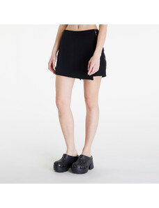 Szorty damskie Calvin Klein Jeans Buckle Wrap Mini Skort Black