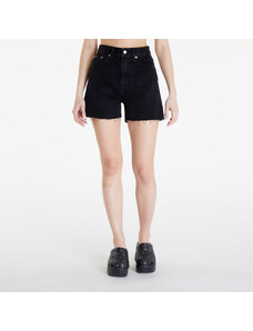 Szorty damskie Calvin Klein Jeans Mom Shorts Denim Black