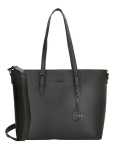 Charm Shopper bag "Birmingham" w kolorze czarnym - 47 x 32,5 x 14,5 cm