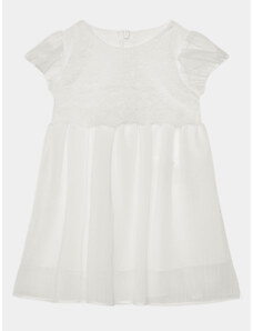 Coccodrillo Sukienka elegancka WC4128205EBG Biały Regular Fit