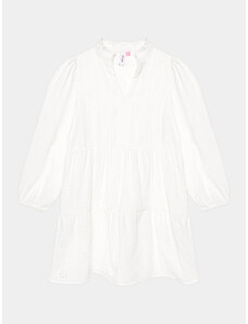 Vero Moda Girl Sukienka 10284629 Biały Regular Fit