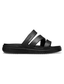 Klapki Crocs Getaway Strappy Sandal W 209587 Black 001