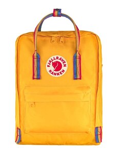 Fjallraven plecak Kanken Rainbow kolor żółty duży F23620.141.907