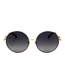 Swarovski Damskie okulary przeciwsłoneczne w kolorze złoto-czarnym