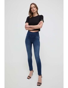 Patrizia Pepe jeansy damskie kolor niebieski CP0367 D1HI