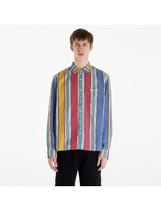 Guess Originals Koszula męska GUESS Go Multi-Stripe Ls Shirt Sage Rust Multi