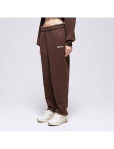 New Balance Spodnie Linear Heritage Brushed Back Damskie Odzież Spodnie WP33513KCF Brązowy