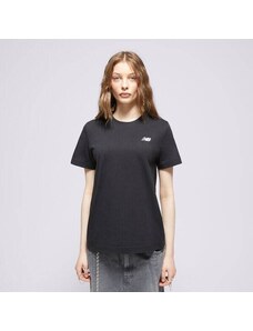 New Balance T-Shirt Jersey Small Logo Damskie Odzież Koszulki WT41509BK Czarny