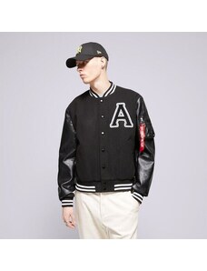 Alpha Industries Kurtka Pu College Jacket Męskie Odzież Kurtki przejściowe 14611103 Czarny
