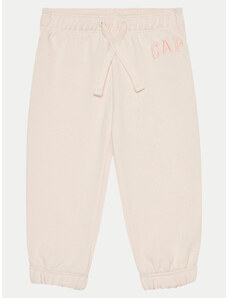 Gap Spodnie dresowe 876617-01 Różowy Regular Fit