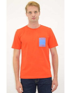 T-shirt męski Calvin Klein Jeans J30J309449 Czerwony (S)