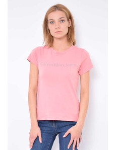 T-shirts damski Calvin Klein Jeans ZW0ZW01369 Różowy (XS)