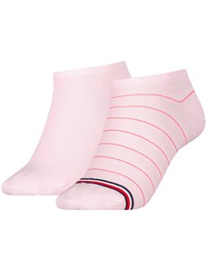 Skarpety damskie Tommy Hilfiger 100002818 różowe 2 Pack (Socks: 35-38)