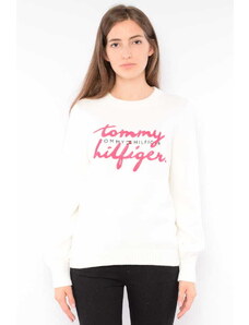 Sweter damski Tommy Hilfiger WW0WW27016YBL Kremowy (M)