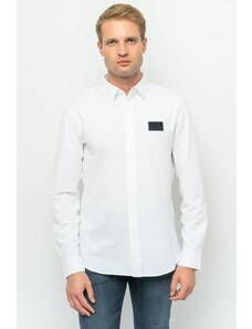 Koszula męska Armani Exchange 6RZCHJ ZJYCZ biały (L)