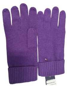 Rękawiczki damskie Tommy Hilfiger RM21416700 fioletowy
