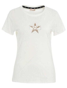 T-shirt damski LIU JO TA4136 JS003 biały (XS)