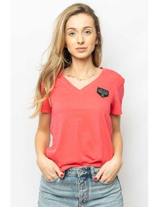 T-shirt damski Armani Exchange 6RYT37 YJ3RZ różowy (XS)