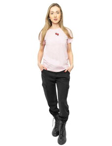 T-shirt damski PINKO 100789 A1P8 różowy (XS)