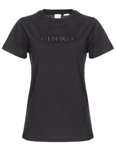 T-shirt damski PINKO 101752 A1NW czarny (M)