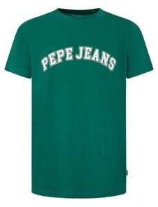 T-shirt męski Pepe Jeans PM509220 zielony (M)