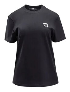 T-shirt damski Karl Lagerfeld 236W1701 czarny (S)