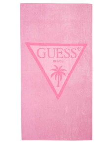 Ręcznik Guess E4GZ03 SG00L różowy