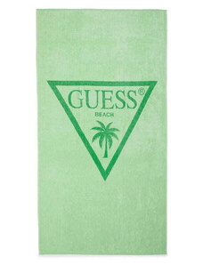 Ręcznik Guess E4GZ03 SG00L zielony