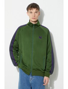 Needles bluza Track Jacket męska kolor zielony z aplikacją NS244