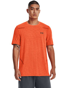 Koszulka męska Under Armour Seamless Grid Ss Orange