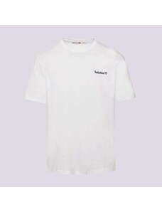 Timberland T-Shirt Small Logo Print Tee Męskie Odzież Koszulki TB0A5QQT1001 Biały