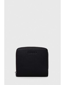 HUGO portfel damski kolor czarny 50516919